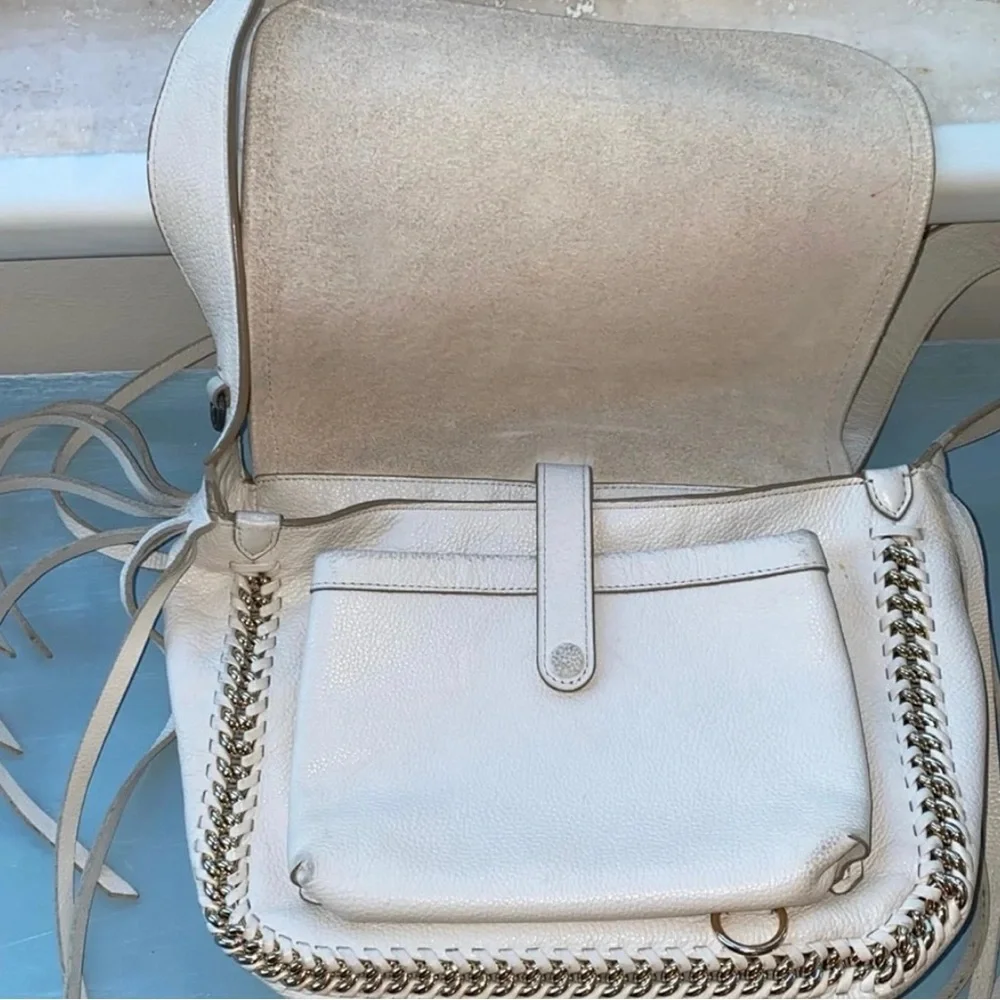Coach White Leather Dakota Crossbody Bag